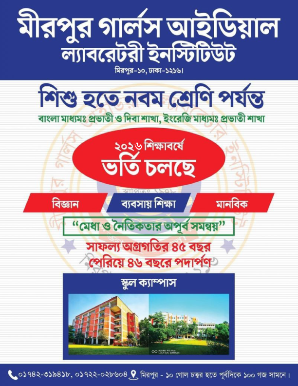 ভর্তি সংক্রান্ত তথ্য